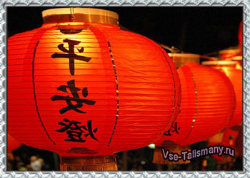 китайские фонарики для счастья и любви