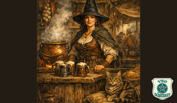 женщина готовит эль