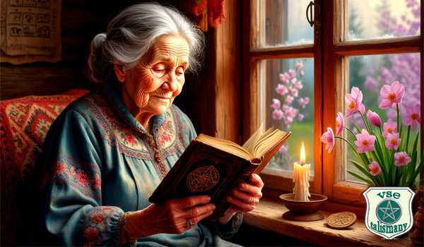 бабушка читает о приметах