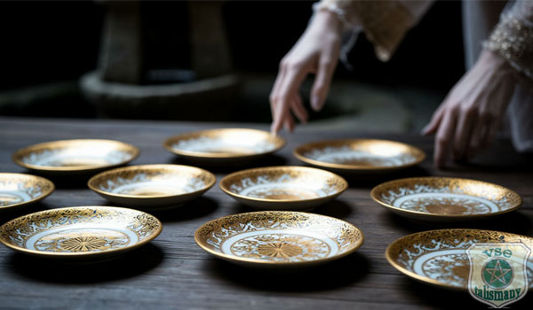 тарелки из фарфора