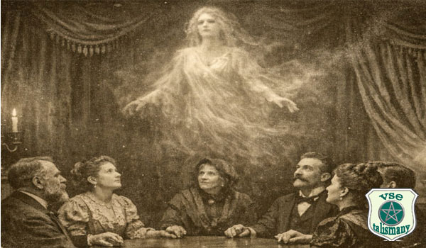 дух явился во время спиритического сеанса