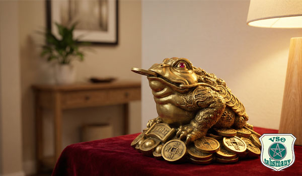 китайская лягушка с монетами