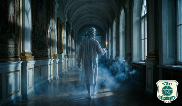 призрак Павла в коридоре замка