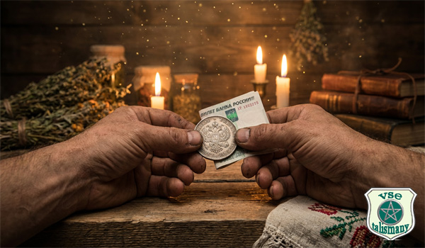 мужчина держит в руках купюру в 1000 рублей